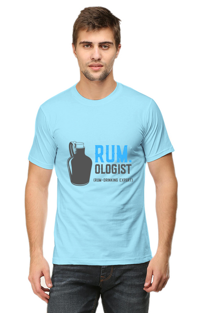 Rum - Ologist Men's T Shirt Baby Blue