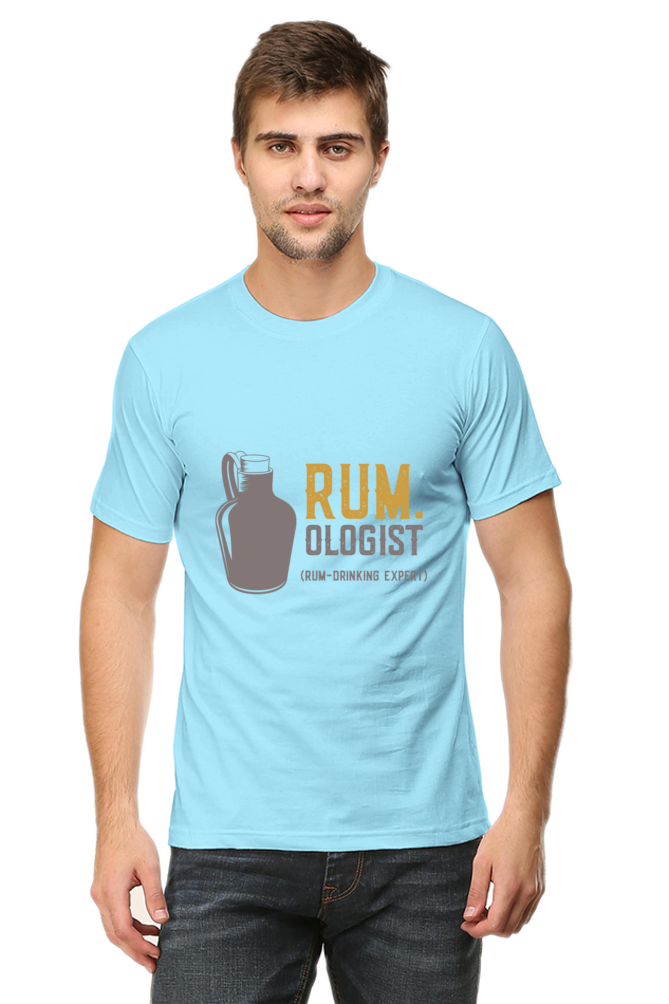 Rum - Ologist Men's T Shirt Baby Blue