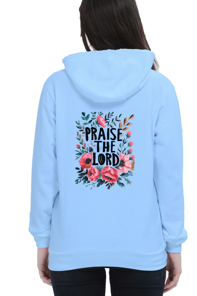 Girls & Women Hoodie Baby Blue