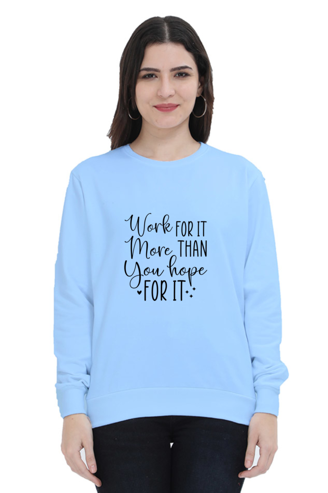 Women and Girl's Sweatshirt