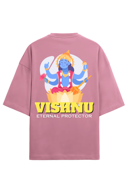 Vishnu Men's Oversized T Shirts Flamingo