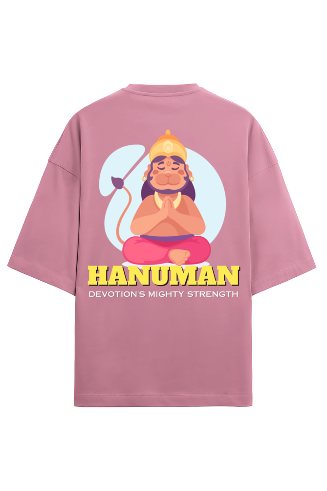 Hanuman Men's Oversized T Shirts Flamingo