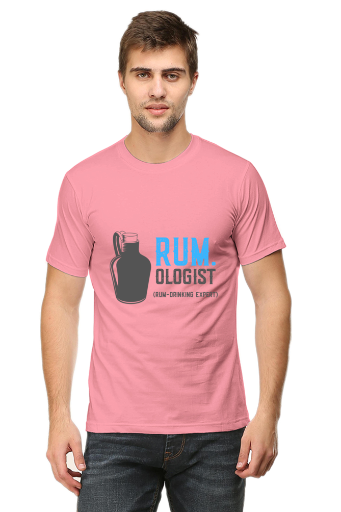 Rum - Ologist Men's T Shirt Flamingo