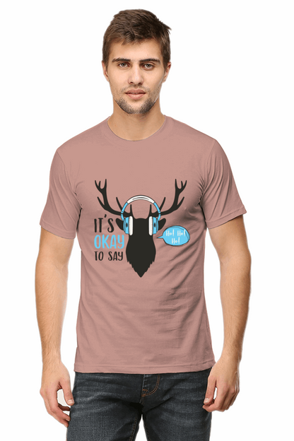 Its Ok To Say Men's T Shirt Mushroom