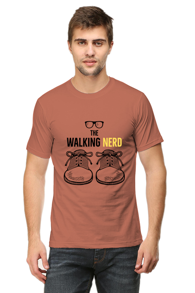 The Walking Nerd - Men's T Shirt Copper