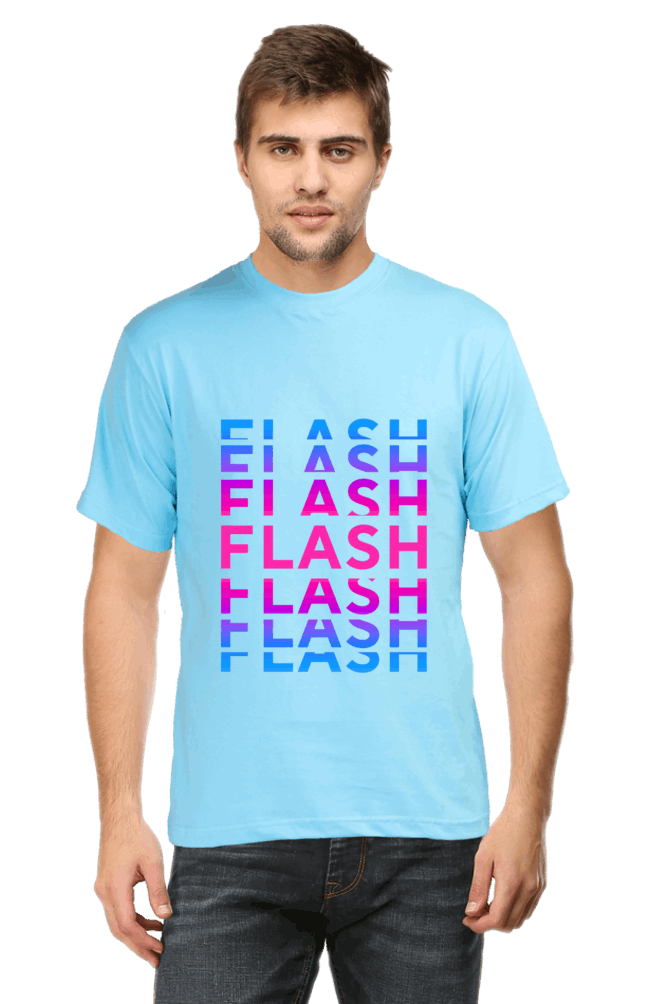 Flash Men's T Shirt SkyBlue