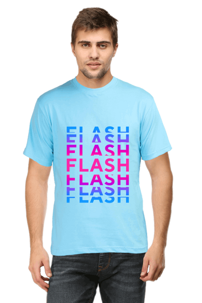 Flash Men's T Shirt SkyBlue