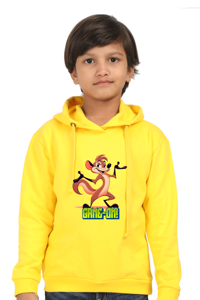 Boy's Hoodie Yellow