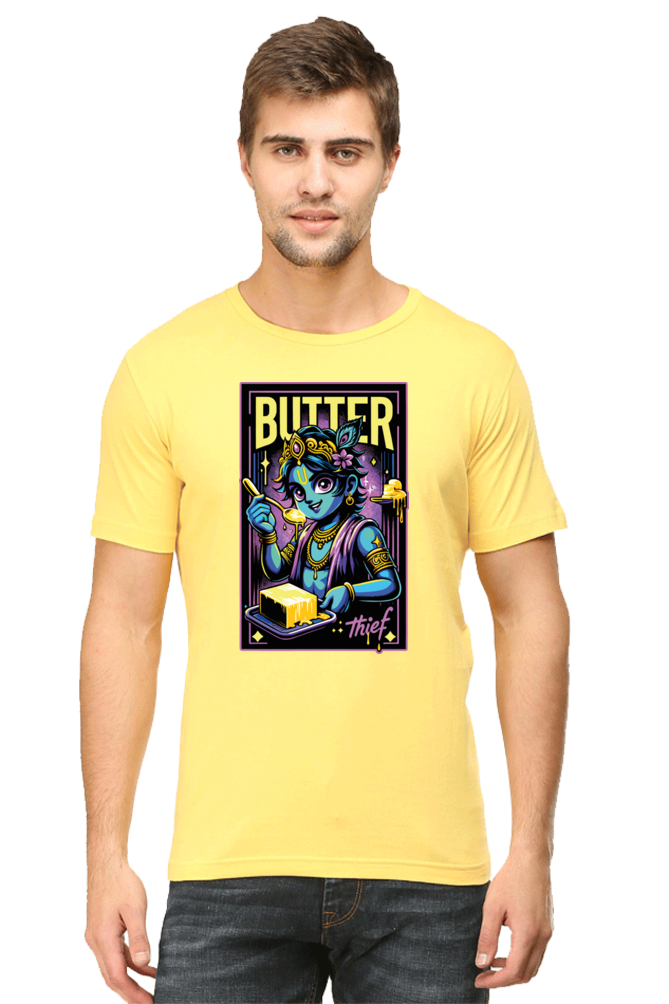 Butter Thief Janmashtami Men's T Shirts