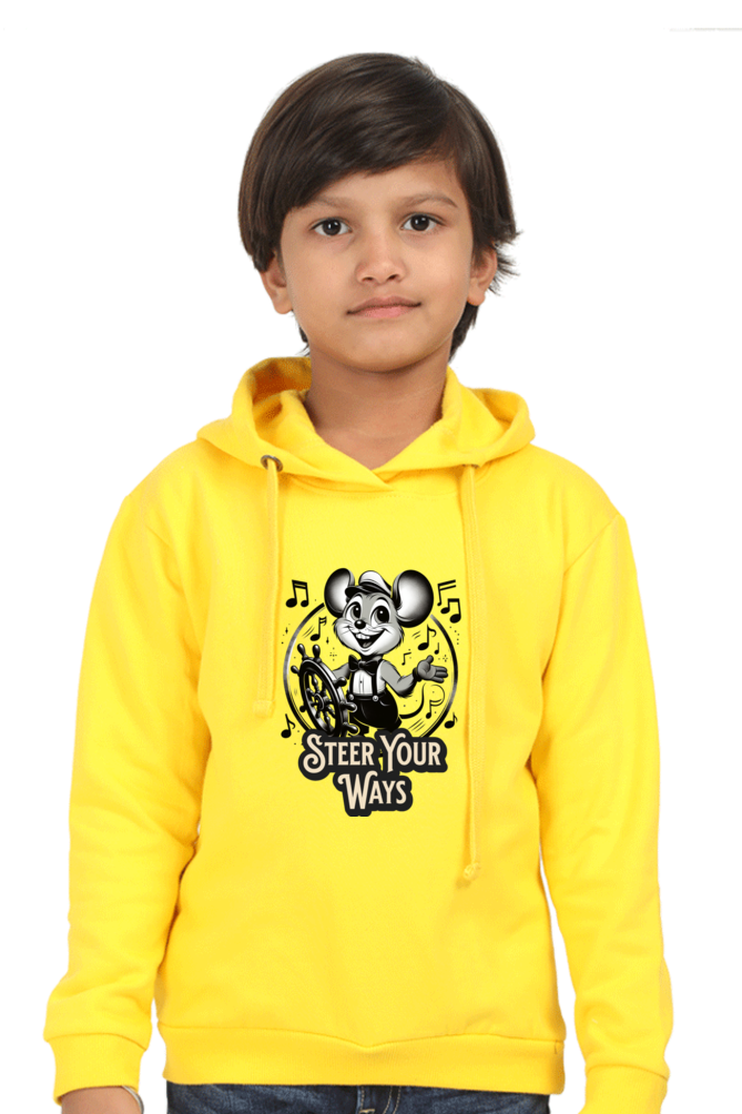 Boy's Hoodie Yellow