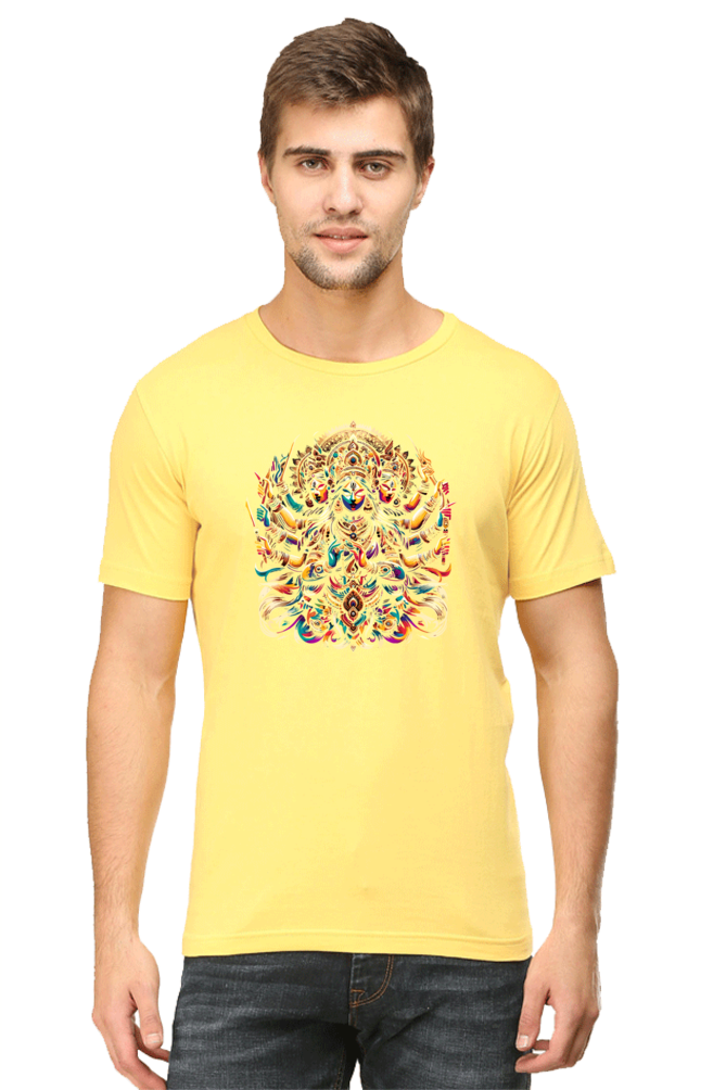 Durga Puja Bengali T Shirt For Men's