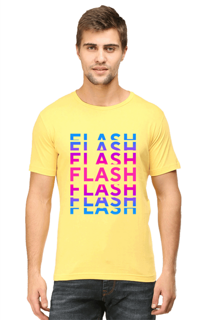 Flash Men's T Shirt Yellow