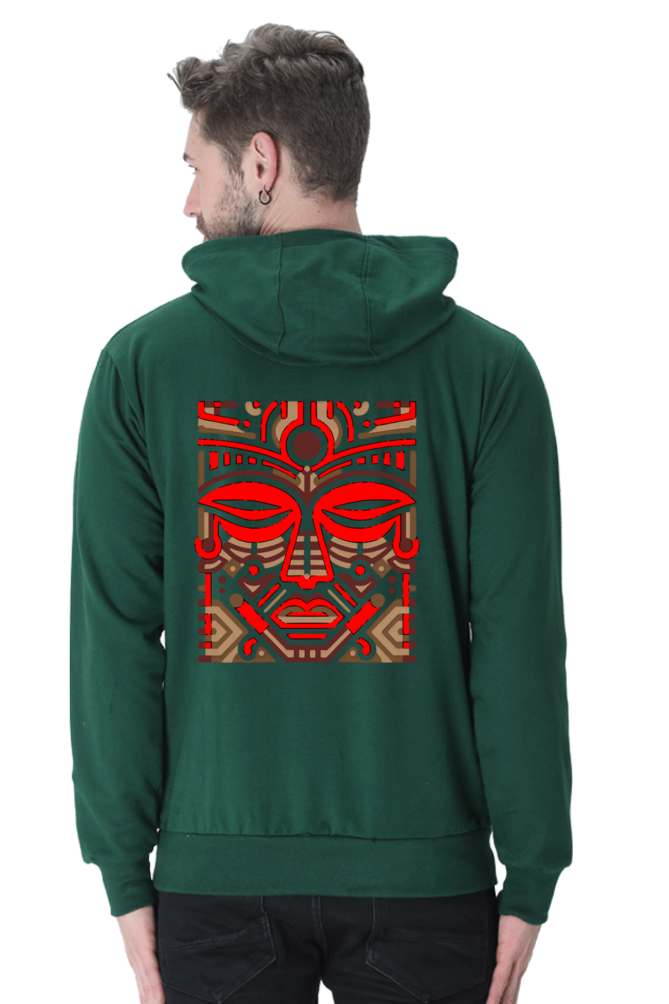 Men's Hoodie Bottle Green