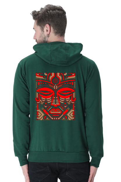 Men's Hoodie Bottle Green