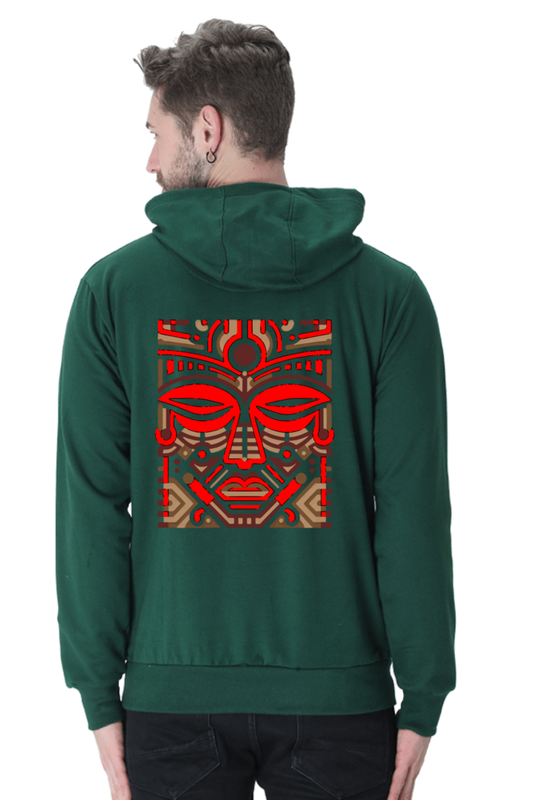 Men's Hoodie Bottle Green