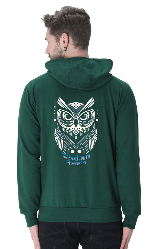 Men's Hoodie Bottle Green