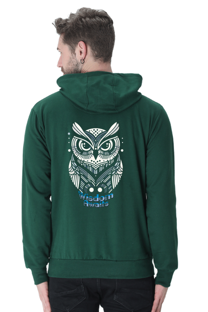 Men's Hoodie Bottle Green