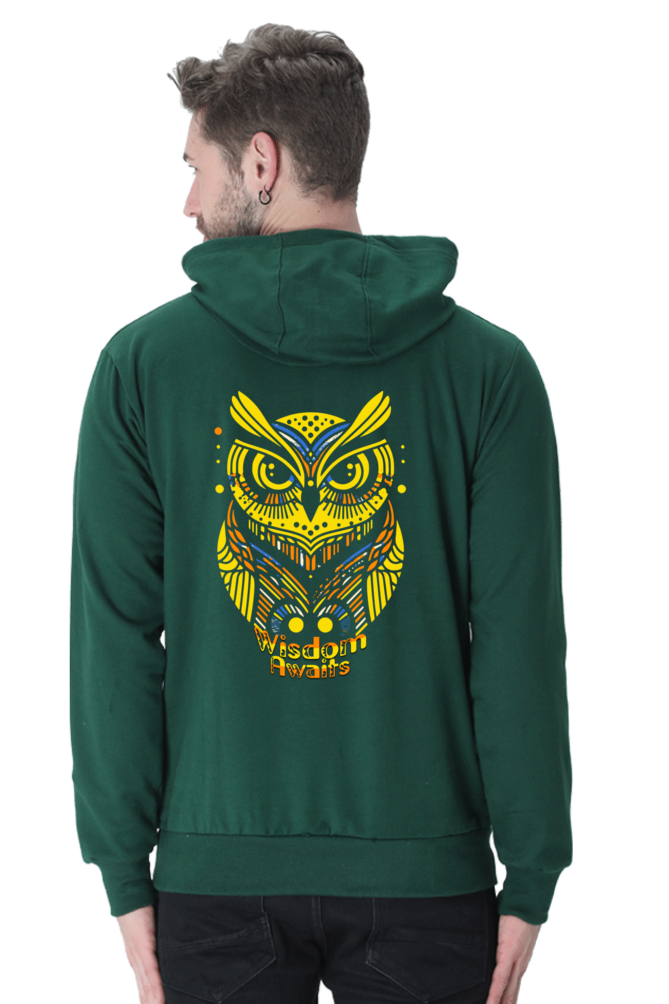 Men's Hoodie Bottle Green