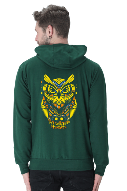 Men's Hoodie Bottle Green