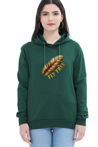 Hoodie For Girls and Women Bottle Green