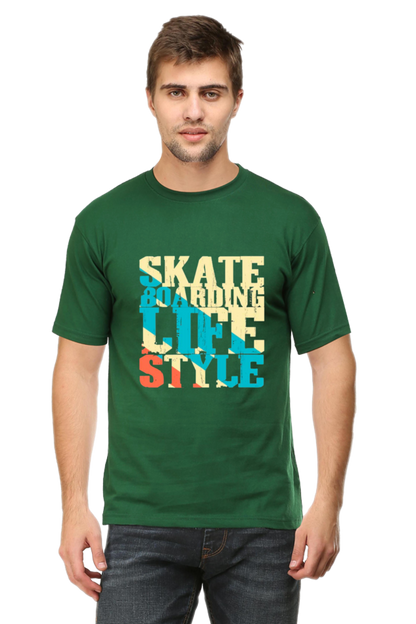 Skate Boarding Life Style Bottle Green