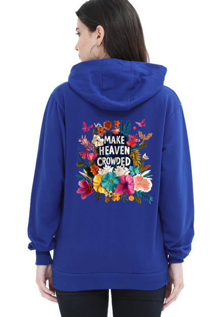 Girls & Women Hoodie Royal Blue