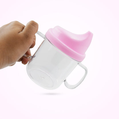 5979 Baby Milk Mug Sippy Cup Baby Mug Leakproof Mug For Kids Lightweight Nursing Dishwasher Safe Mug (250 Ml 1 Pc)