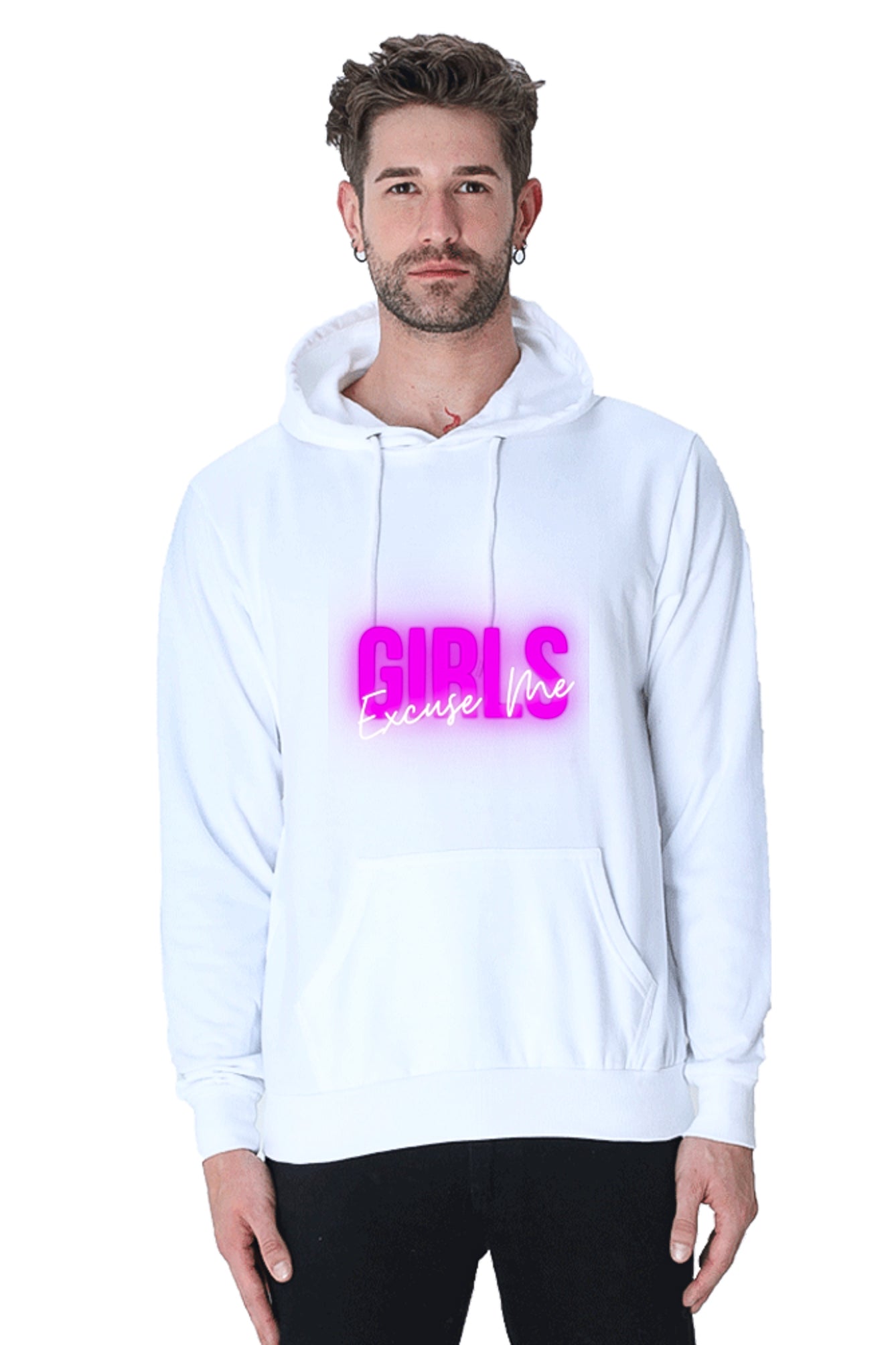 Girls Excuse Me ! Hoodie Sweatshirt