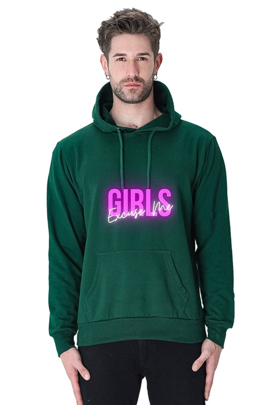 Girls Excuse Me ! Hoodie Sweatshirt