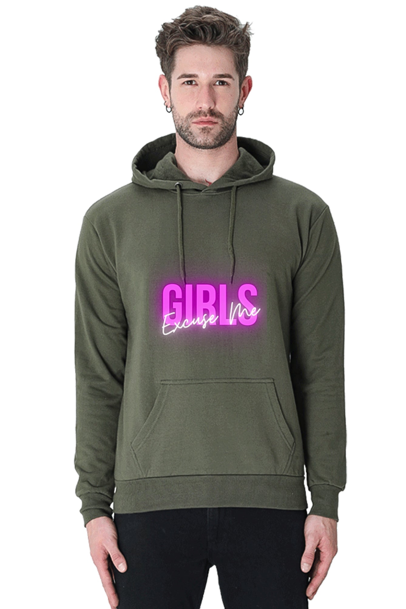 Girls Excuse Me ! Hoodie Sweatshirt