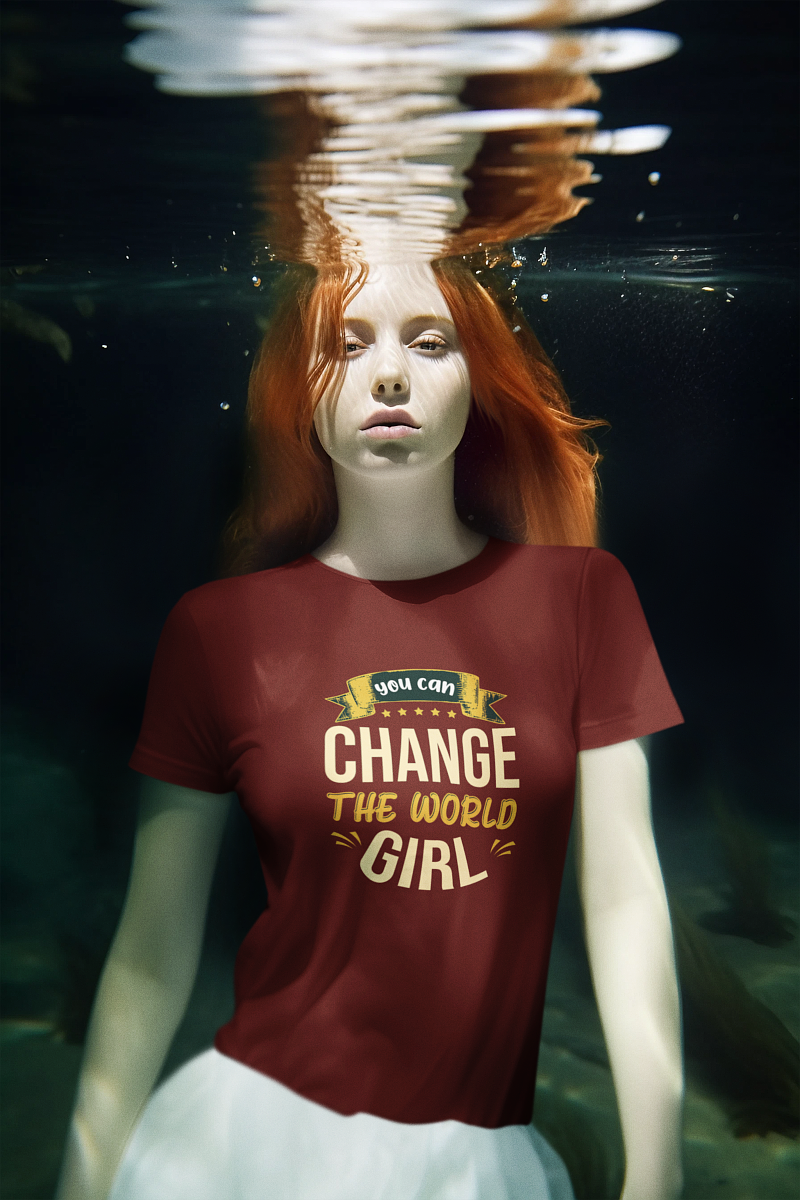 Change The World T Shirts For Women