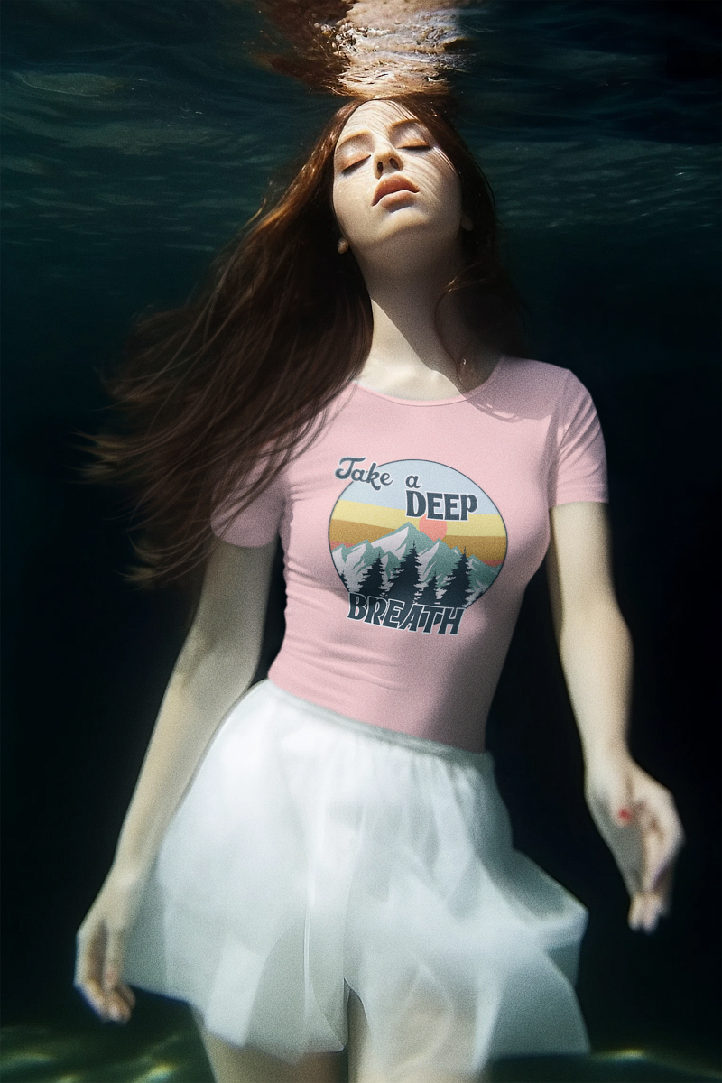 Deep Breath T Shirts For Women