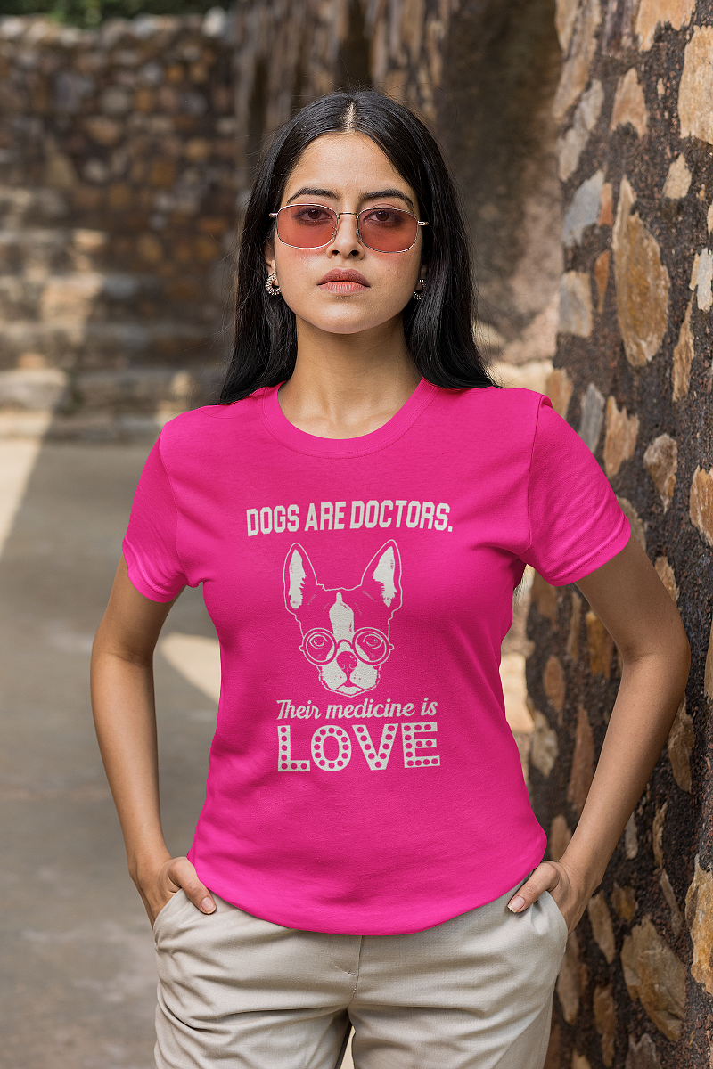 Their medicine is love T Shirts For Women