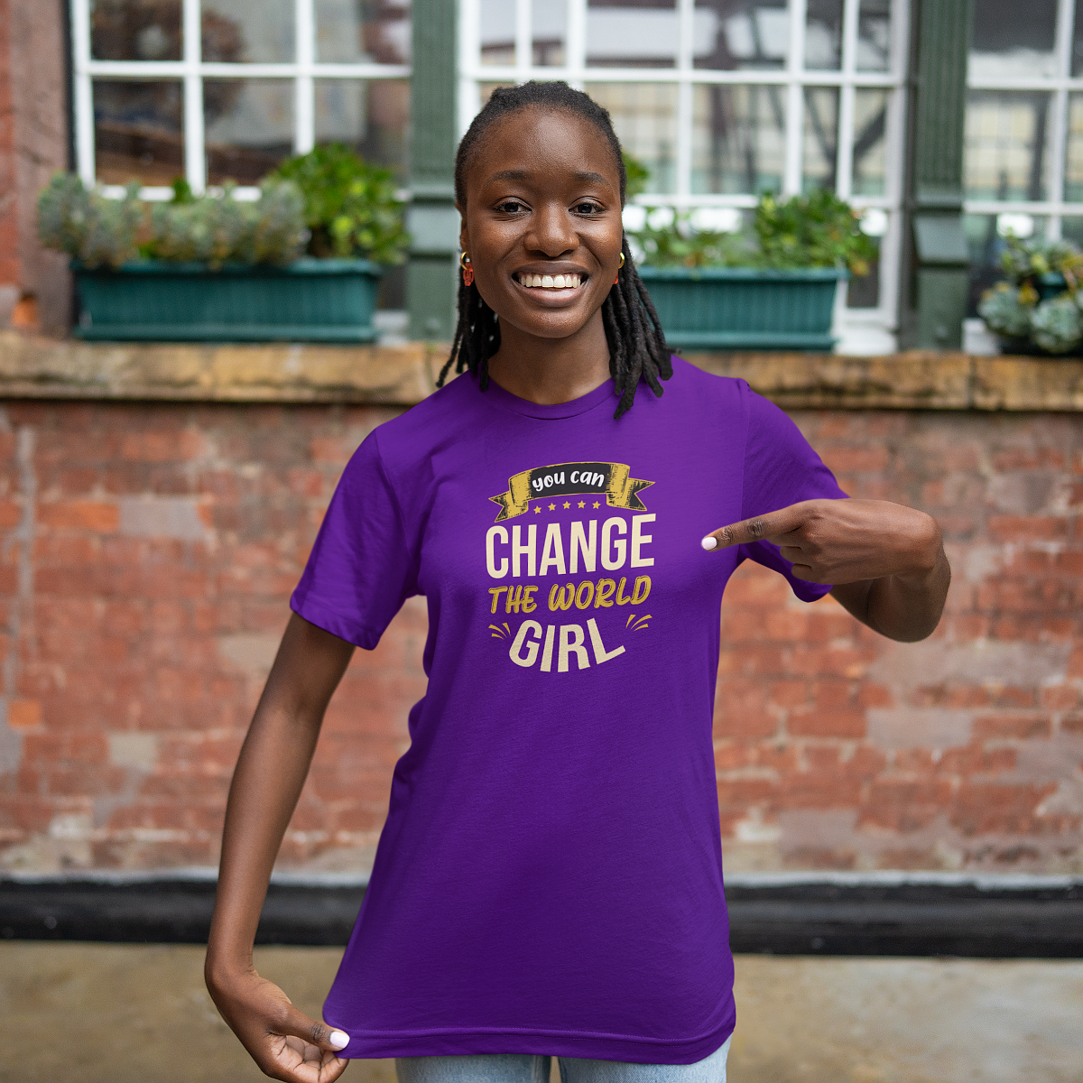 Change The World T Shirts For Women