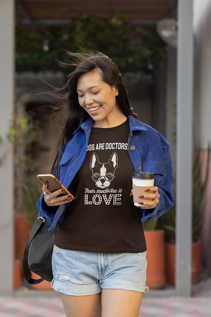 Their medicine is love T Shirts For Women