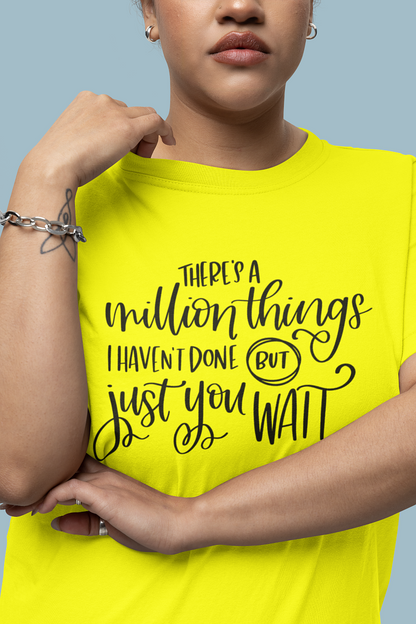 Million Things T Shirts For Women