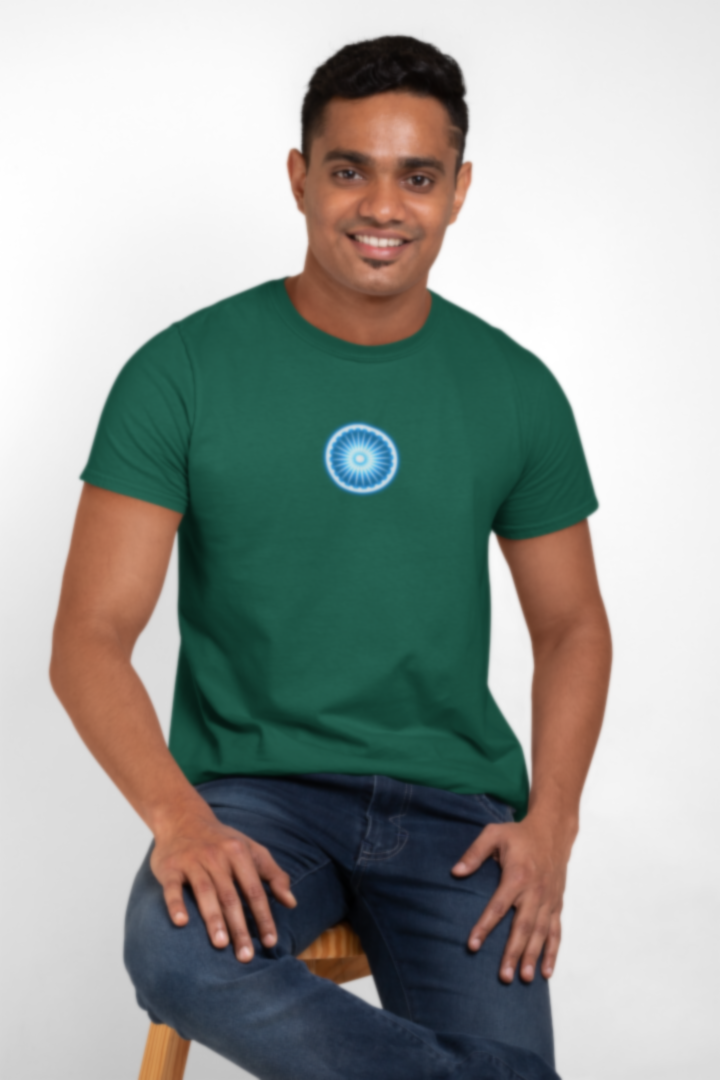 Ashoka Chakra Independence Day T Shirt