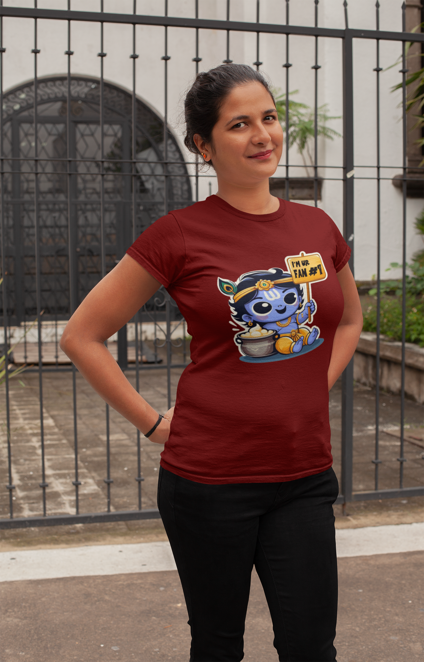 I'm Ur Fan Janmashtami Women T Shirts