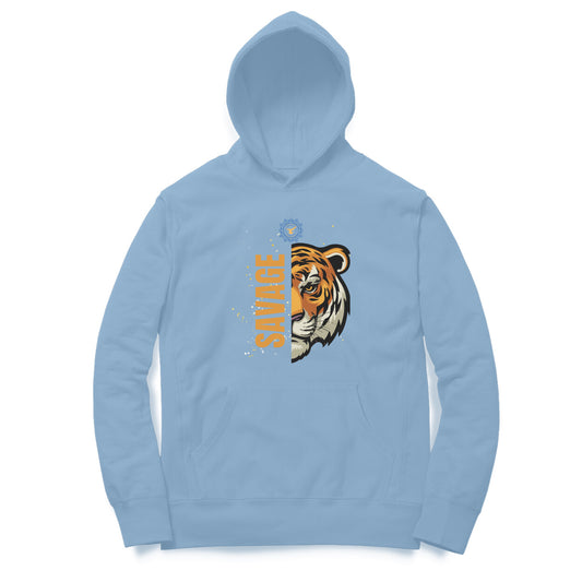 Sone Ki Chidiyaa - Savage tiger - Hoodie Baby Blue