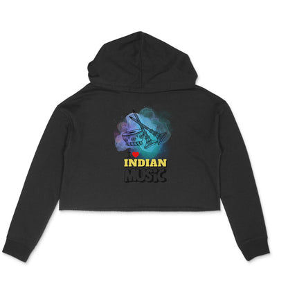 I love Indian Music Women's Hoodie Black