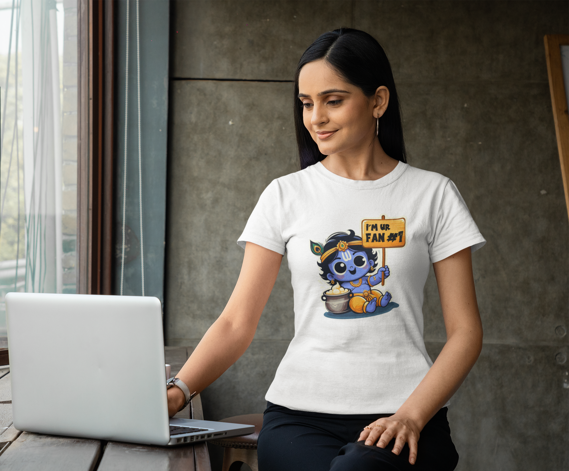 I'm Ur Fan Janmashtami Women T Shirts