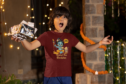 Gokul Ka Rockstar Janmashtami Boy's T Shirts