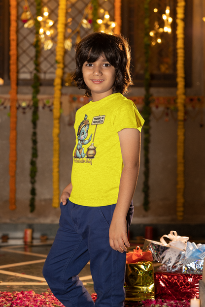 Future Butter Thief Janmashtami Boy's T Shirts