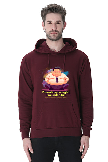 Hoodie Sweatshirt - I am not Overweight