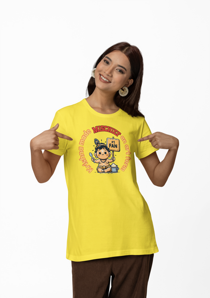 Krishna Made Mischief An Art Form Janmashtami Women T Shirts