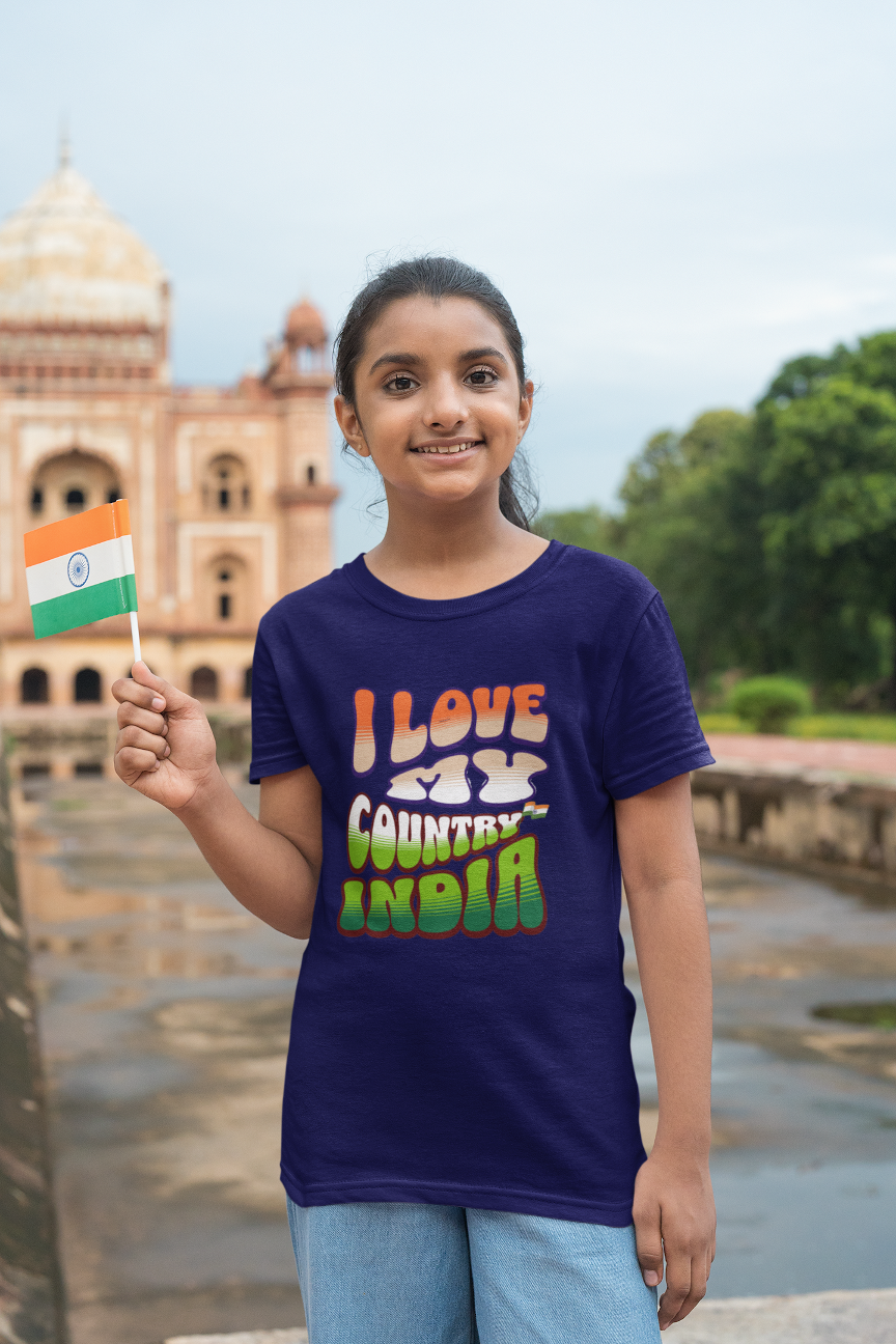 Patriotic Girl's T Shirts