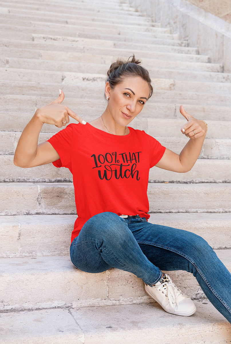 100% That Witch T Shirts For Women