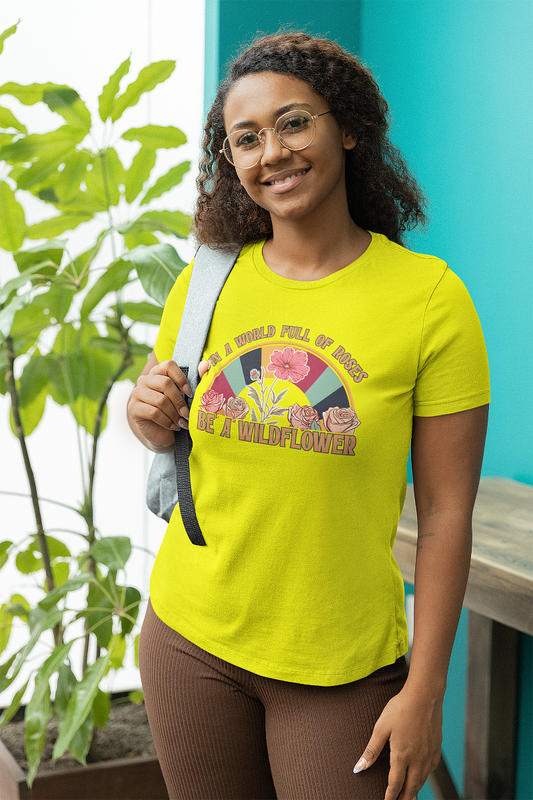 Wildflower T Shirts For Women