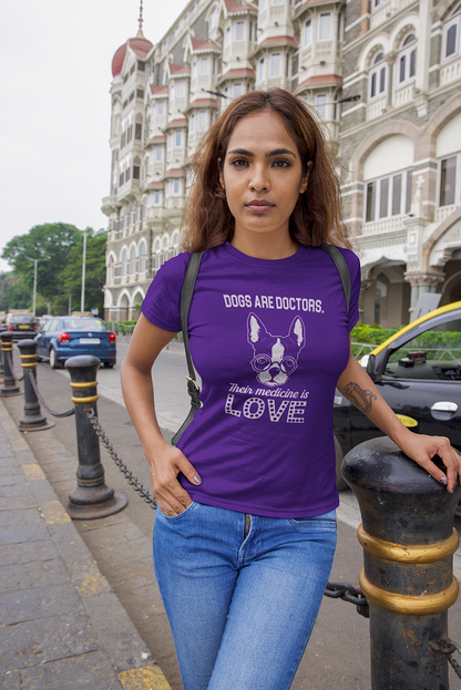 Their medicine is love T Shirts For Women