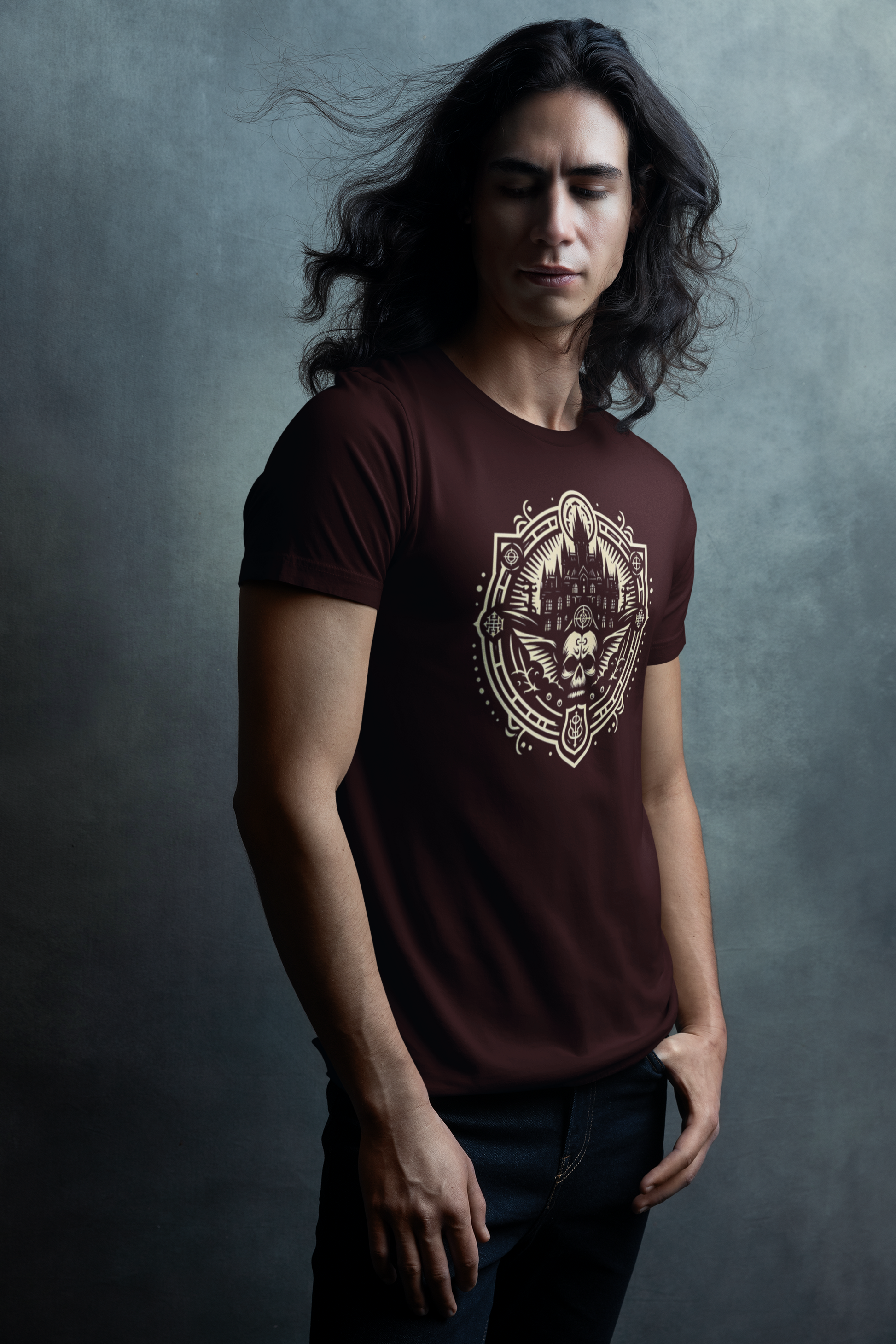 Men’s T Shirts Coffee Brown